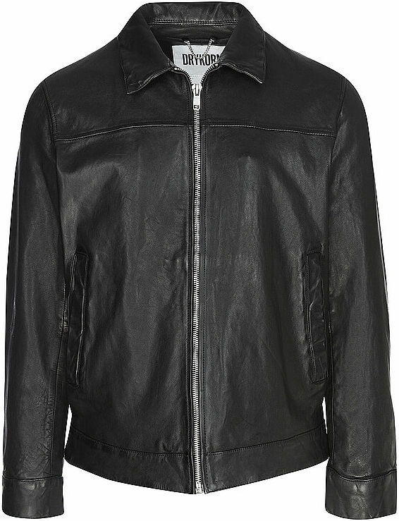 DRYKORN Lederjacke RIKKA schwarz   50 50