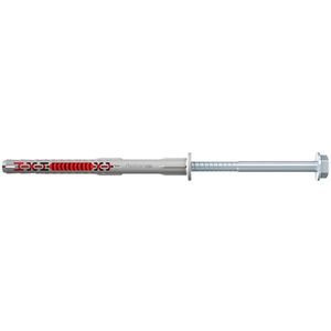 Fischer Schrauben-Dübel-Set 562213, DuoXpand FUS, 10x140mm Langschaftdübel & Schrauben, 20-teilig