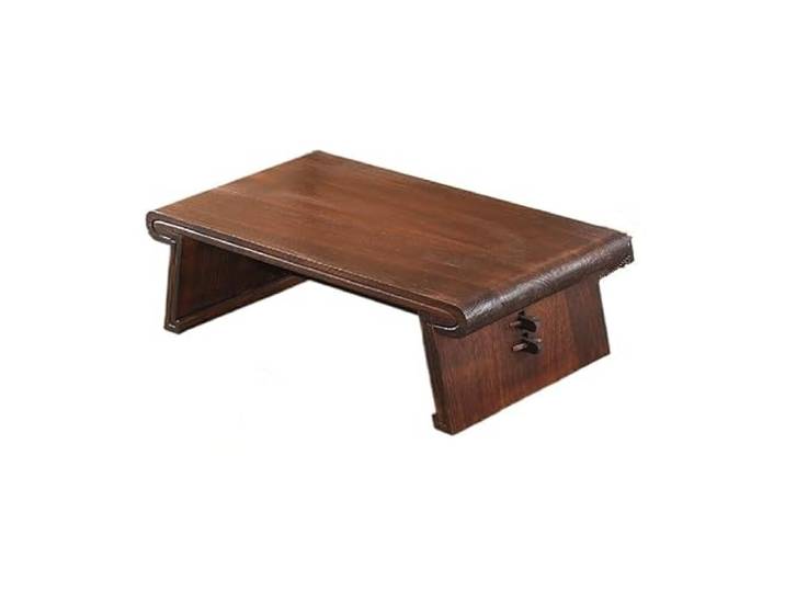YCCHAH Wohnzimmermöbel, chinesischer niedriger Teetisch, vier lange Gästezimmermöbel für alte Gongfu-Kaffee-Holz-Beistelltische, Wohnzimmer (90 x 50 x 30 cm)