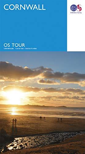 Carte touristique - Cornouailles - Tour 1   Ordnance Survey
