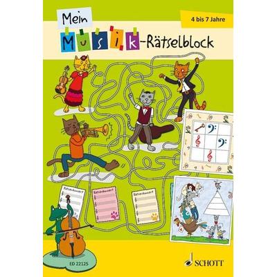 Mein Musik-Rätselblock, Taschenbuch von Maren Blaschke, Schott Music Ltd, 978-3-7957-0993-8