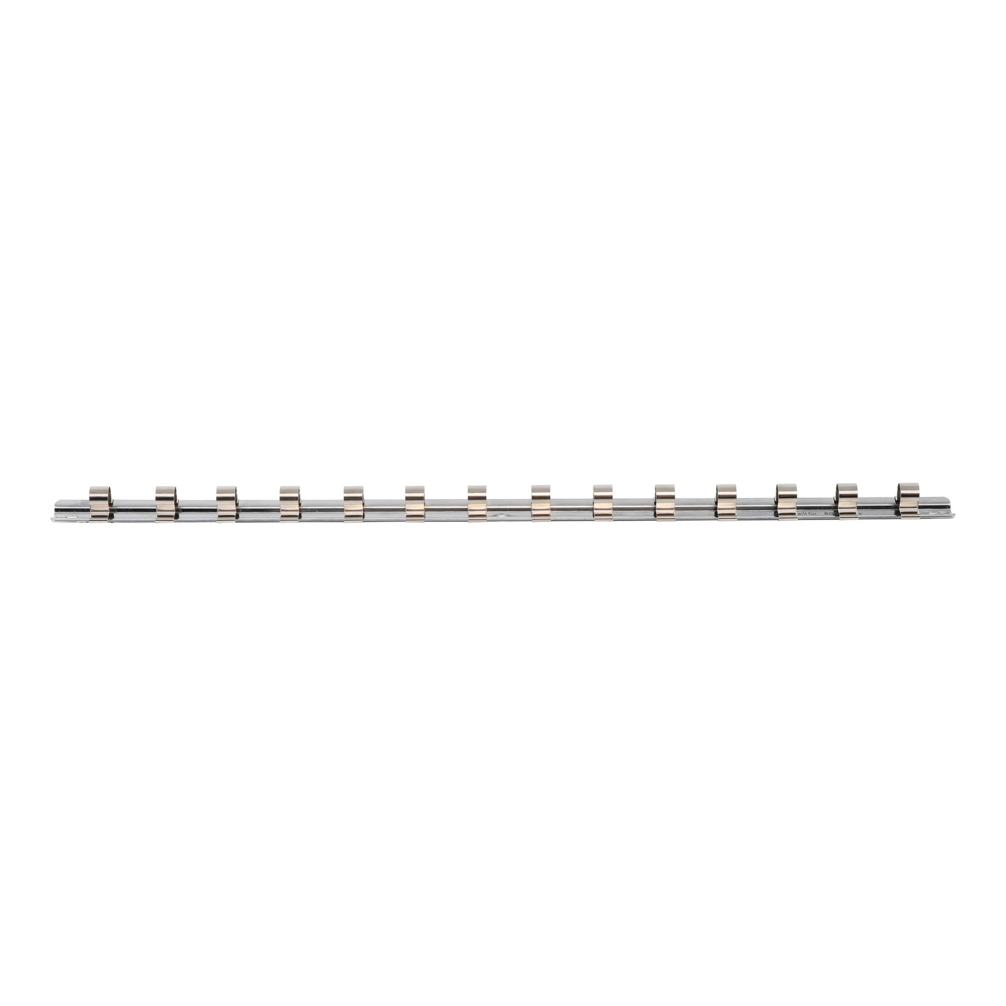 BGS Aufsteckschiene mit 15 Clips 10 mm ; BGS technic (2330)
