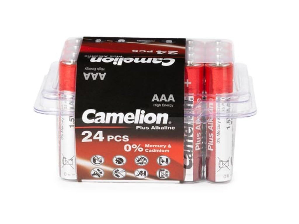 Velleman Alkaline LR03 / AAA batterijen, 1,5 V - 1200 mAh (24 stuks per doos)