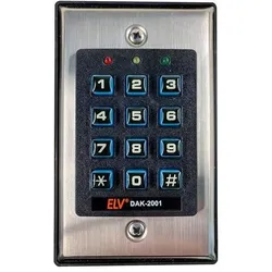 ELV, Zutrittskontrolle, Digitales Codeschloss DAK 2001 (Elektronische Zahlenkombination)