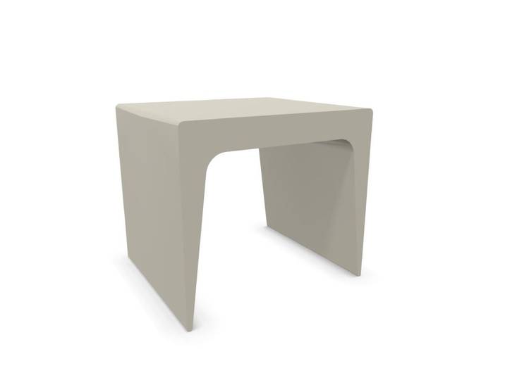 KRISTALIA table basse CU 45 cm (Beige - polyuréthane)