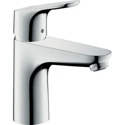 hansgrohe Focus Waschtischmischer, CoolStart, ComfortZone100, Ausladung 119mm, ohne Ablaufgarnitur, chrom, 31509000