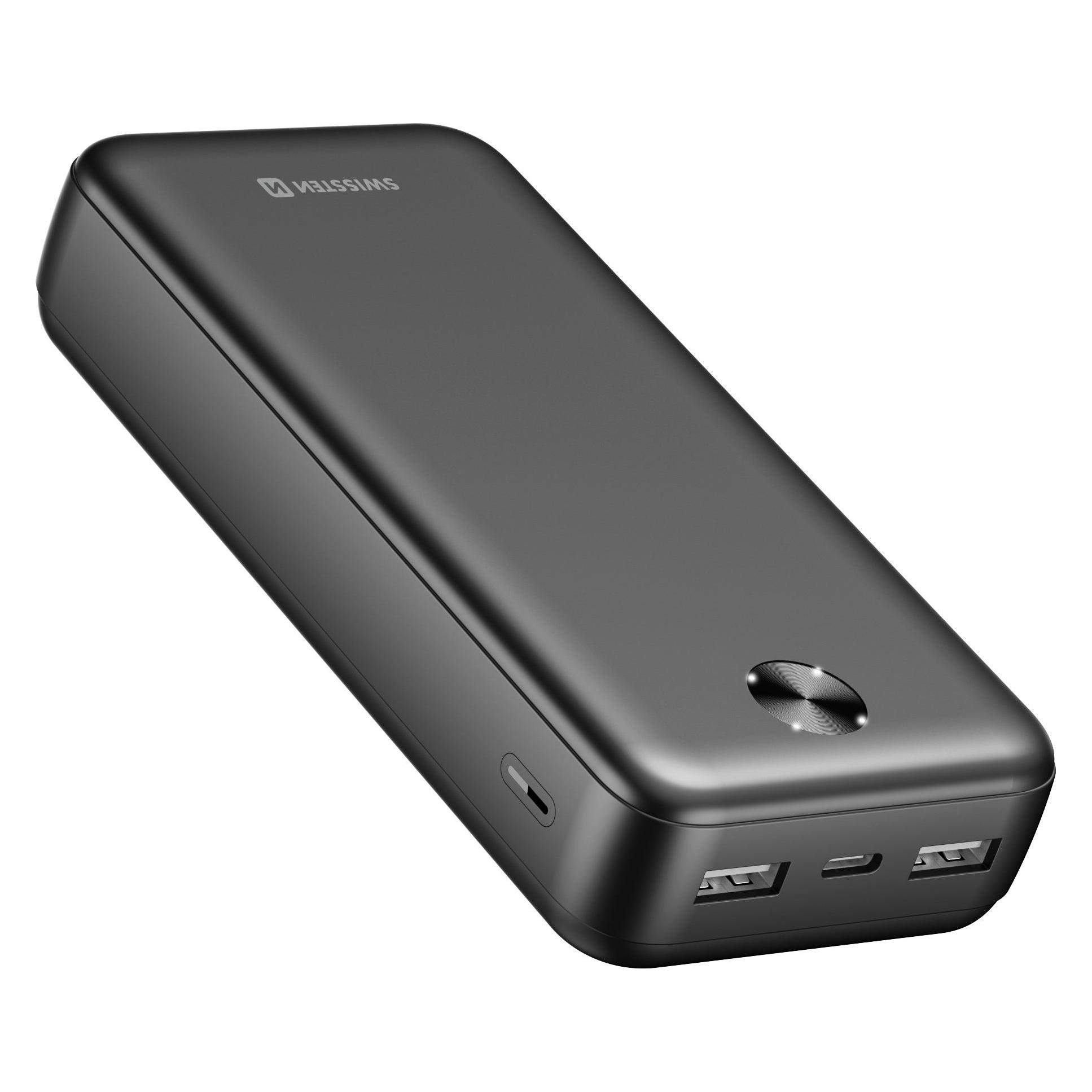 Swissten Power Bank 20000 Mah Worx Pro Black (20000 mAh, 10.50 W) (22013961)