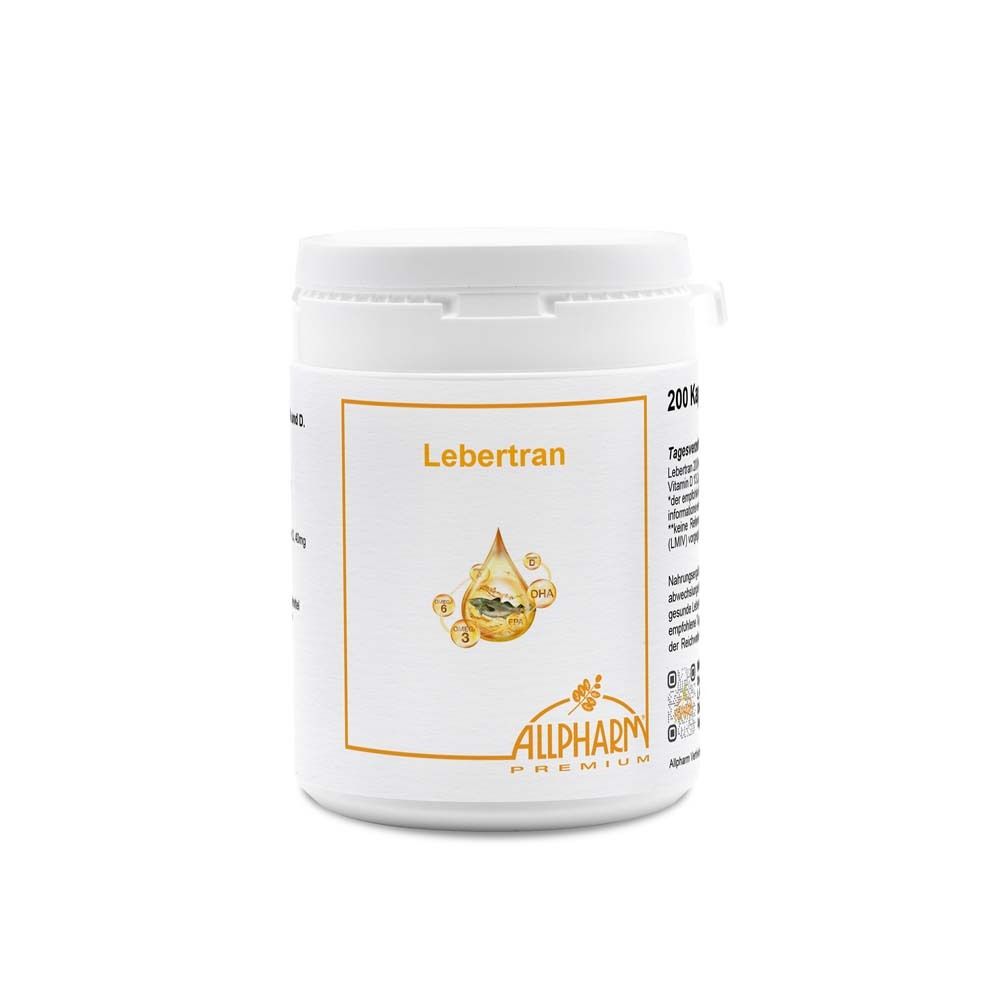 Lebertran Kapseln 500 mg 200 St