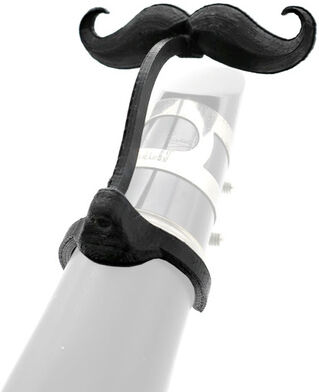 Brasstache Mustache Clip for Clarinet