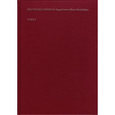 Expositiones In Omnes XIV Aristotelis libros Metaphysicos, Gebundene Ausgabe von Johannes Philoponus, Frommann-holzboog, 978-3-7728-1221-7