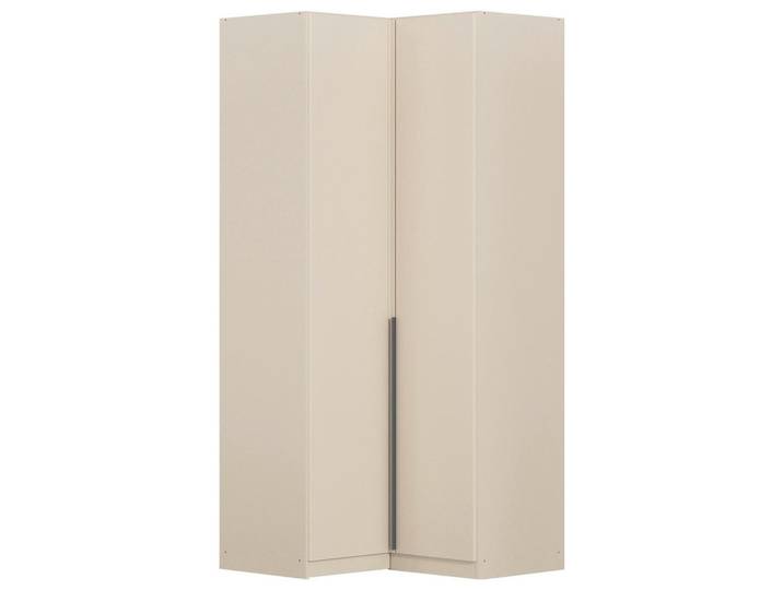 Rauch Möbel Eckkleiderschrank Rauch Alabama, Champagner, 7 Fächer, 100x229x102 cm, Blauer Engel, Goldenes M, BQ - Bündnis für Qualität, Made in Germany, DIN EN ISO 50001, Schlafzimmer, Kleiderschränke, Eckschränke