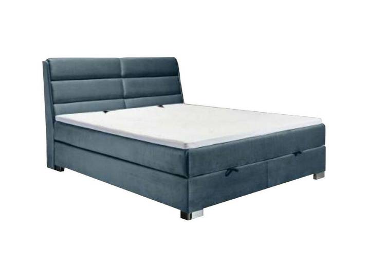 Xlmoebel Bett Luxus Boxspringbett aus Stoff für stilvolles Schlafzimmerdesign (Bett), Hergestellt in Europa
