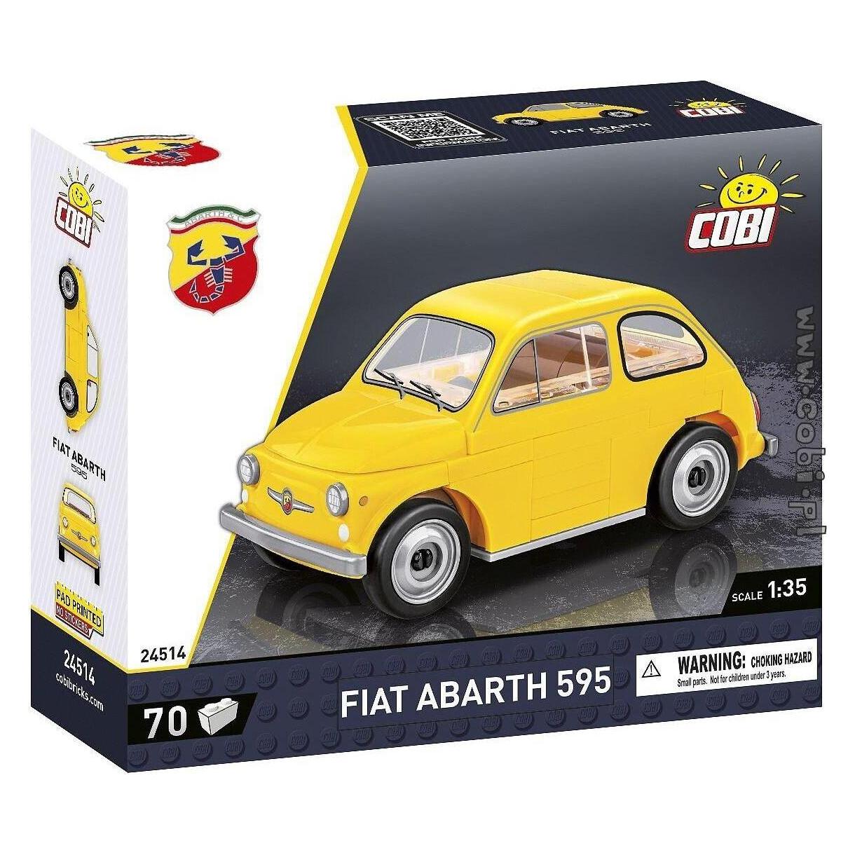 Cobi 70 PCS YOUNGTIMER /24514/ 1965 FIAT 500 ABARTH scale 1:35 (COBI-24514)