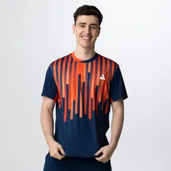 Joola Shirt Geo Competition 25 navy/rot XXS - XXS