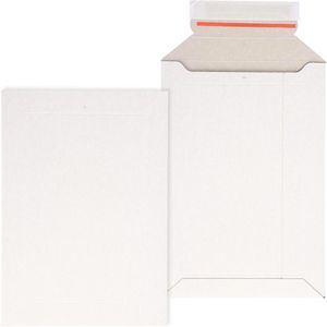 Böttcher-AG Versandtaschen weiß, A5, ohne Fenster, haftklebend, aus Karton, 100 Stück