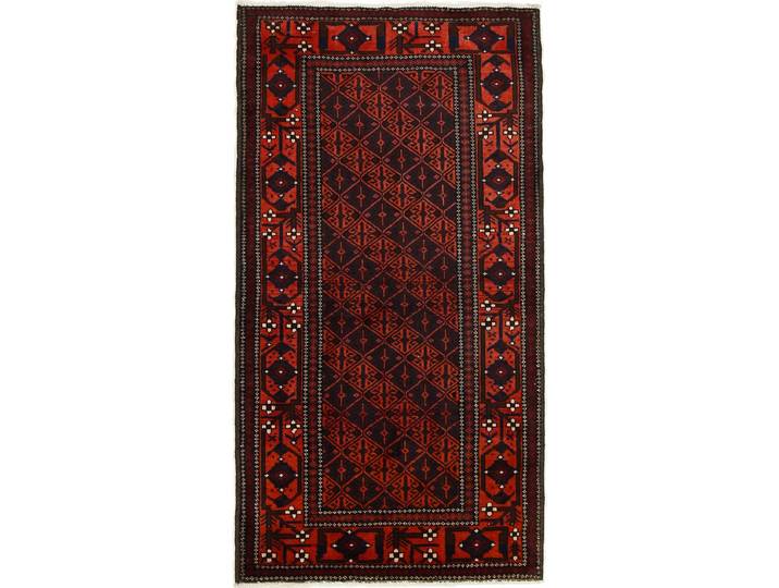 Belutsch Teppich 87x164 Handgeknüpft Orientteppich Perserteppich Wolle