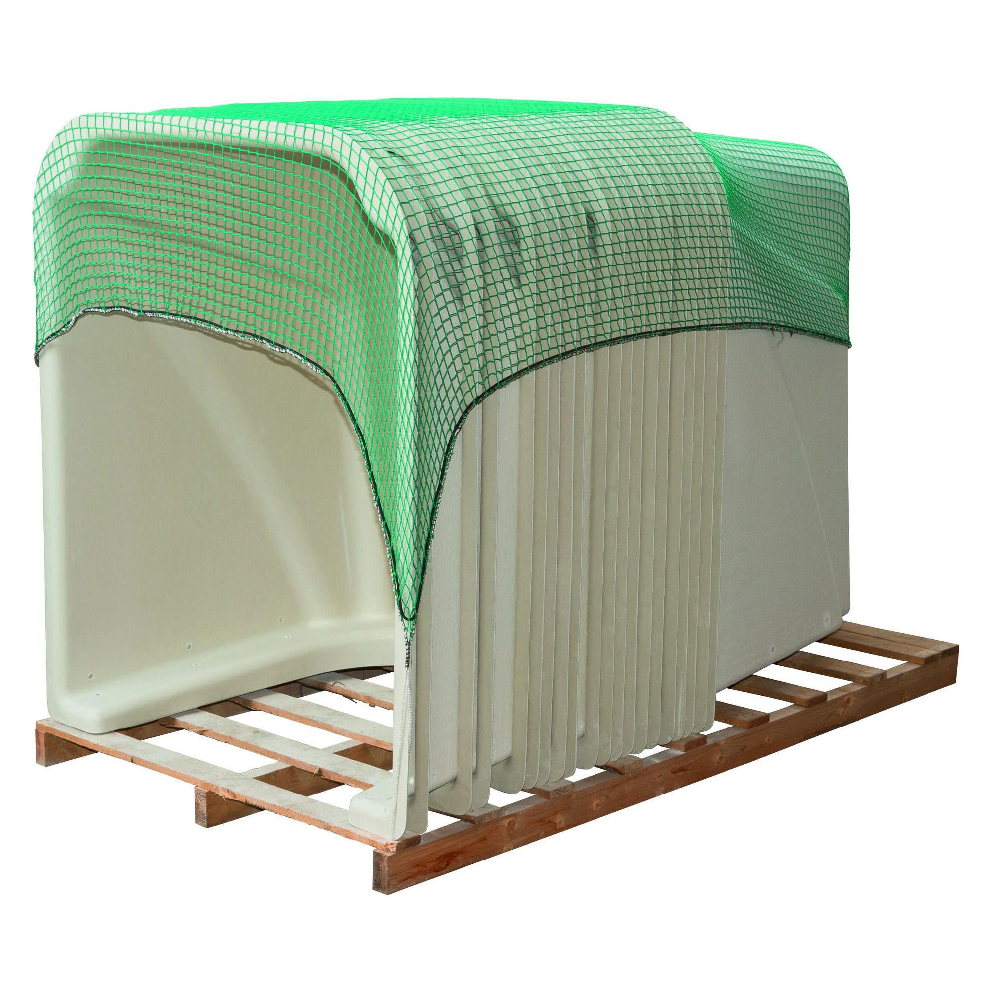 Kerbl Abdecknetz SafeNet (Grösse 3,5x2,5 m, Maschenweite 30x30 mm, für PKW-Anhänger, aus geflochtetem (33647076)