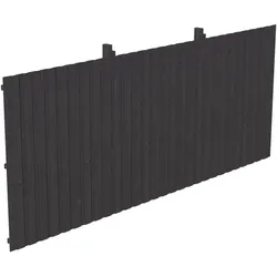 Skan Holz Rückwand für Leimholz Doppel- Carports - Deckelschalung Gr. 2 anthrazit