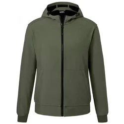 Kapuzen Softshelljacke "JN1146" - 3XL - olive/camouflage