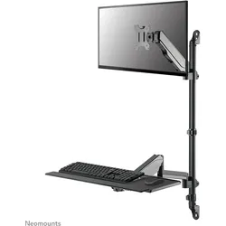 Neomounts Wandhalterung Bildschirm + Tastatur 17-32"/100x100/voll beweglich (Wand, 32", 9 kg), Monitor Halterung, Schwarz