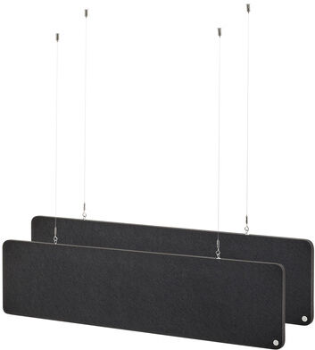 t.akustik PET Pendant Absorber 30 BK Schwarz