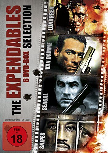 Jean-Claude Damme - THE EXPENDABLES SELECTION - BOX [6 DVDs] - Preis vom 18.10.2026 19:22:15 h