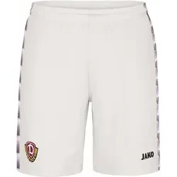 JAKO Unisex Dynamo Dresden Short 26/27 Away, Größe L in Weiß Weiß