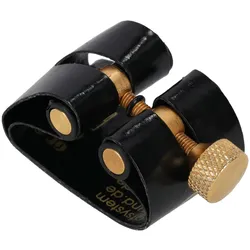 GF-System GF-06M-BGG-1 Gold-Line Blattschraube Sopransaxophon Ebonit - Blattschraube