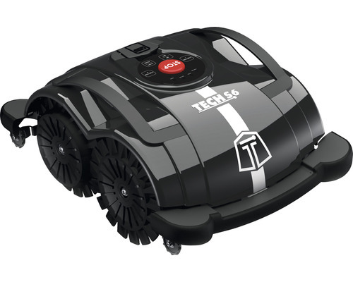 Mähroboter Techline S6, 7,5 Ah Akku ohne Begrenzungsdraht mit Allradantrieb und Bluetooth-App -Steuerung, Steigung bis 5