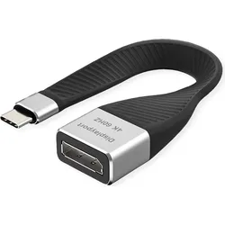 Roline Displayport Adapter - DisplayPort / USB-C 0,13m schwarz (12.03.3240)
