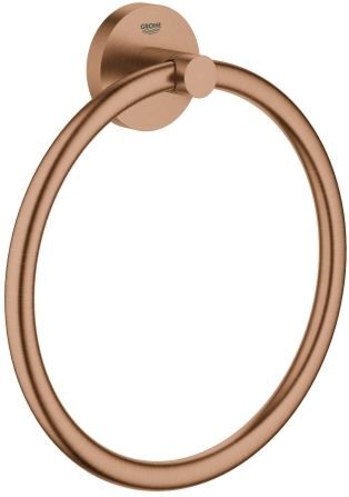 Grohe Essentials Handtuchring 40365DL1 warm sunset gebürstet, verdeckte Befestigung