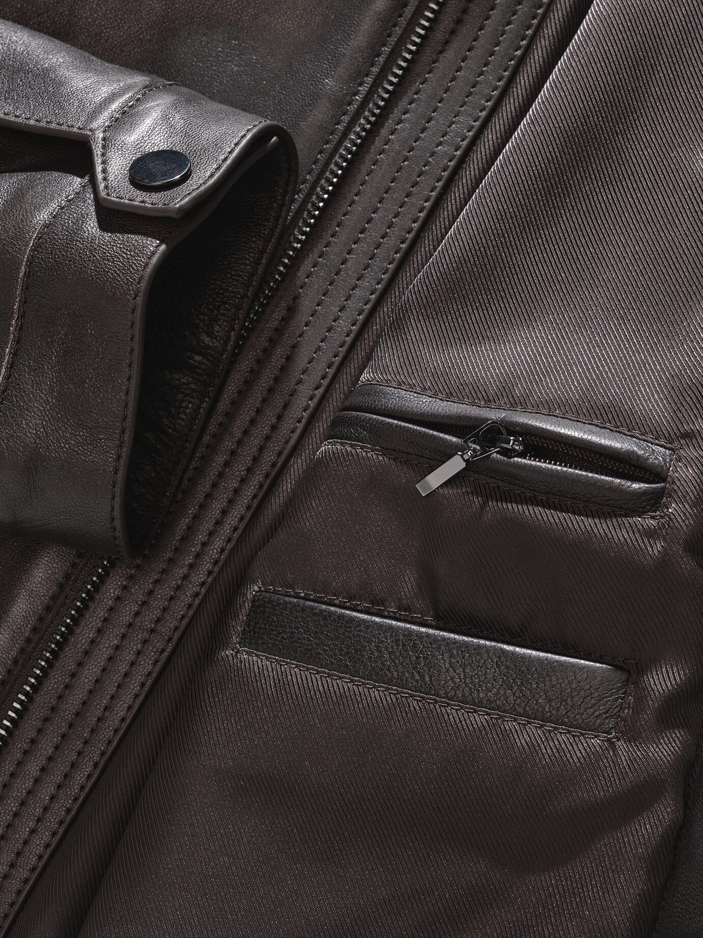 Mey & Edlich Minimalist-Blouson Braun 56