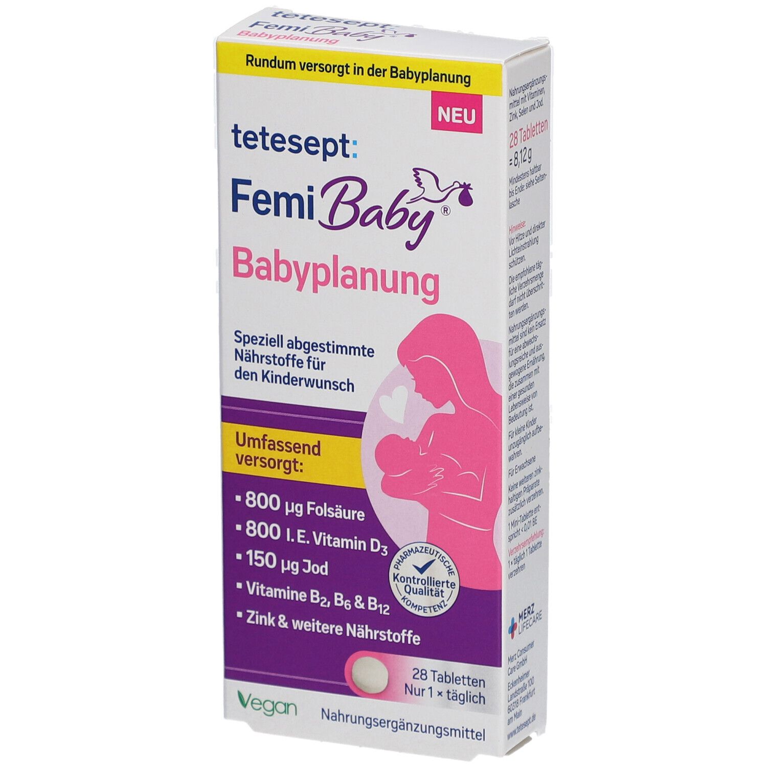 Tetesept Ftbl Femi Babyplan 28 St