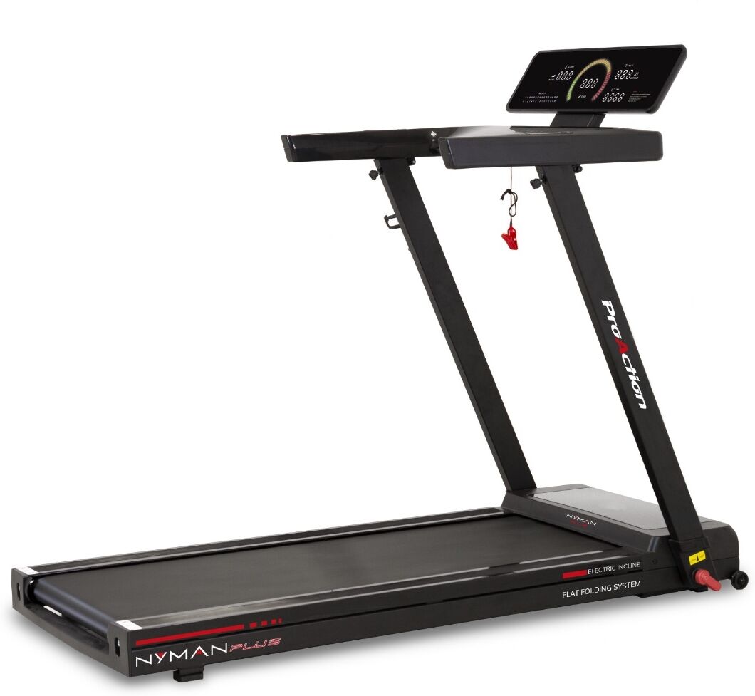 Fita de correr Nyman Plus Ultra-plegable BH Fitness: perfeita para os utentes que querem praticar um exercício moderado em casa