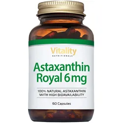 ASTAXANTHIN ROYAL 6 mg hochdosiert vegan Kapseln 60 St