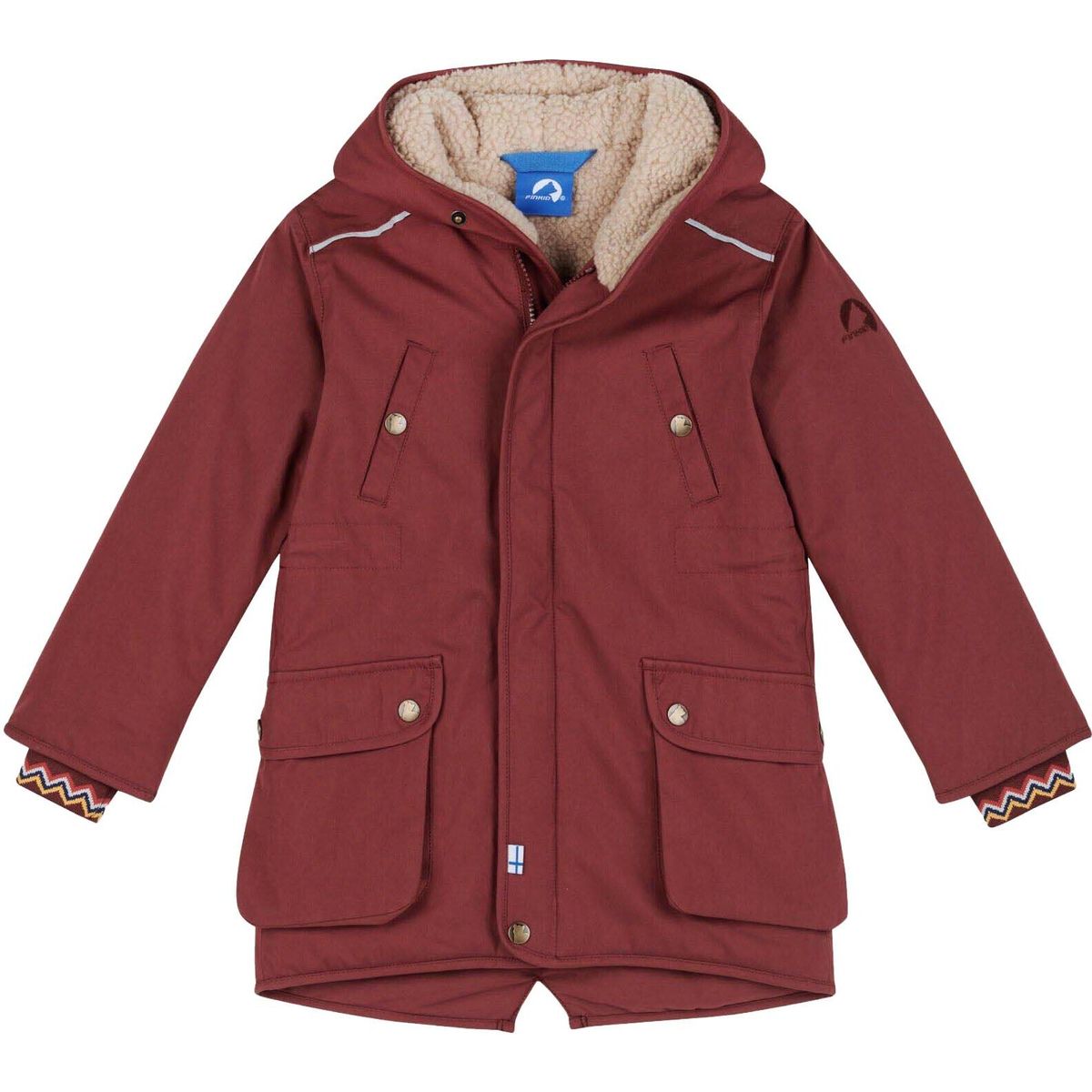 Finkid Tuulikki cranberry (243000) 130/140 8000297-243000-130/140