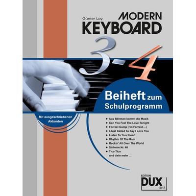 Modern Keyboard, Beiheft 3-4 -