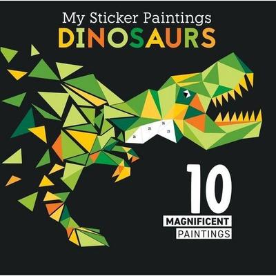 My Sticker Paintings: Dinosaurs, Taschenbuch von Logan Powell, David & Charles, 978-1-64124-186-1