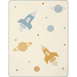 Kinderdecken ORBIT (BL 75x100 cm) - bunt - BL 75x100 cm
