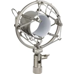 Showgear Microphone Holder 44-48 mm 44-48 mm, grau, Anti-Shock-Halterung