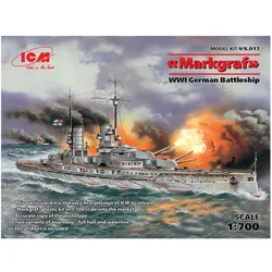 ICM Markgraf (full hull & waterline) WWI German Battleship