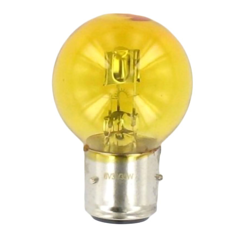 1Tek Origine Ampoule jaune 6V 25/25W BA21D