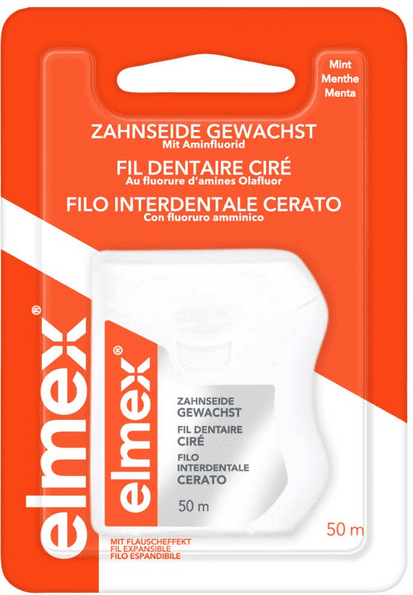 Elmex Filo Interdentale Cerato Per Igiene Orale 50 m