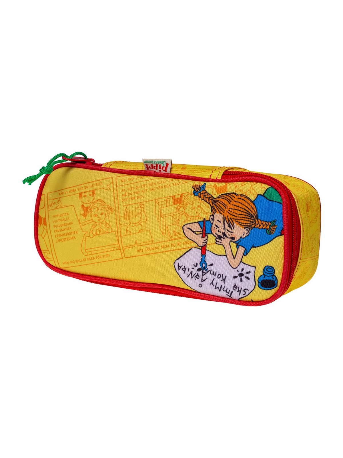 Euromic PIPPI LONGSTOCKING Pencil case boxer style 22 x 7 cm