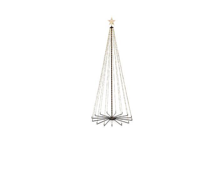 STT LED Baum Cone Tree 700 LEDs , schwarz, Ø 100cm H: 240cm, Leuchten, LED Baum