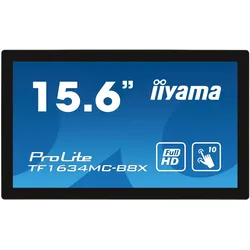 iiyama TF1634MC-B8X (1920 x 1080 Pixel, 15.60"), Monitor, Schwarz