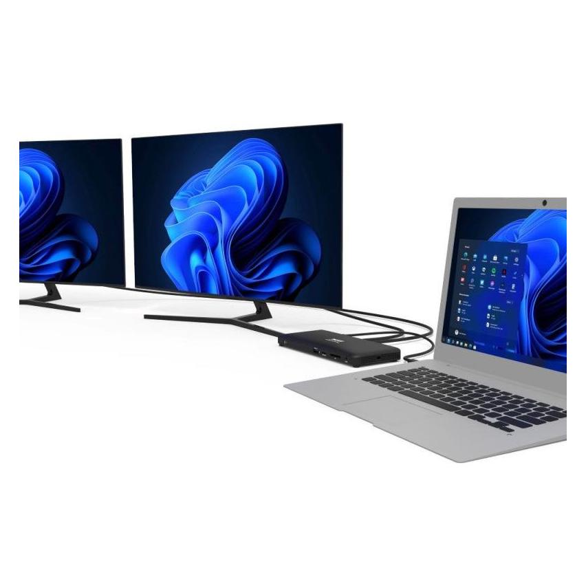 Port Designs Port DOCKING TYPE C OFFICE 2 X 4K - UK (USB-C, 11 Ports) (901910W-EU)