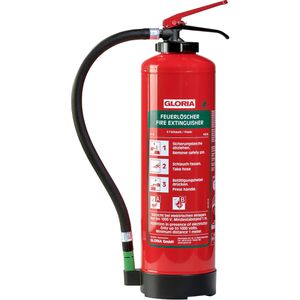 Gloria Feuerlöscher SKE 6 Easy 6 Liter, Schaumlöscher, 21A, 113B, fluorfrei