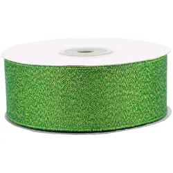 Creativery 32m Rolle Lurexband 38mm Netzband Glitzerband Dekoband Weihnachten Hochzeit Geschenkband Schleifenband Zierband Weihnachten Weihnachtsband