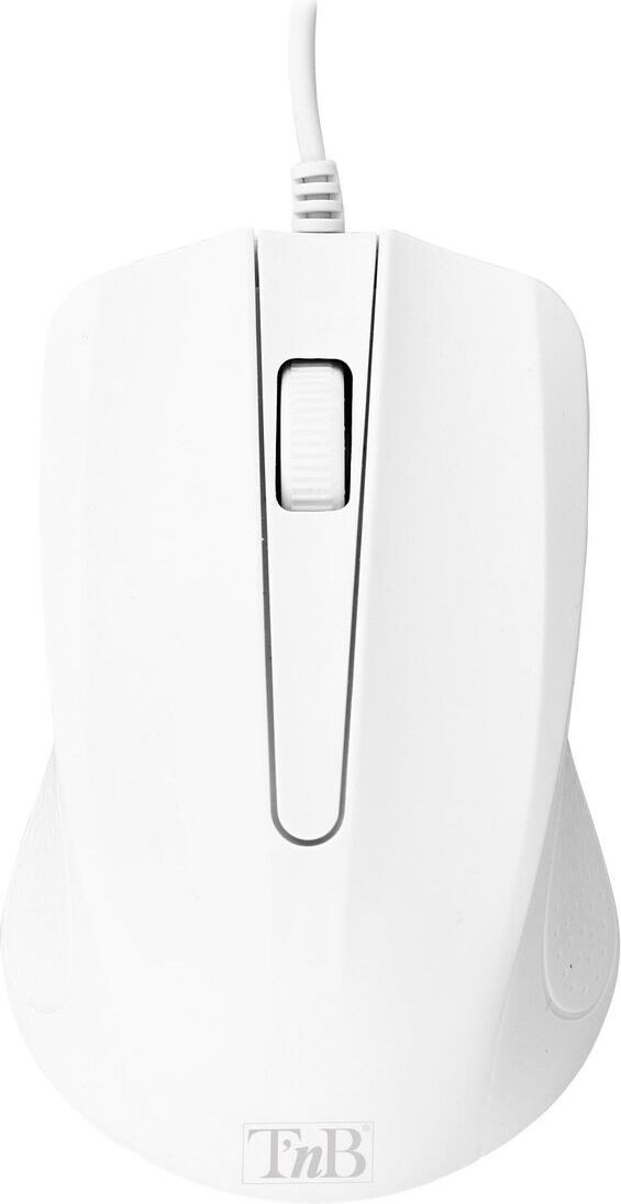 Tnb MSHARKWH Optische Muis, 1000 DPI, USB Type-A, Wit
